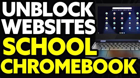 These extensions work by altering your browser's behavior to bypass filters and access blocked content. . How to unblock sites on school chromebook